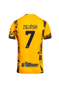 Inter Milan Piotr Zielinski #7 Fotballdrakt Tredje Klær 2024-25 Korte ermer